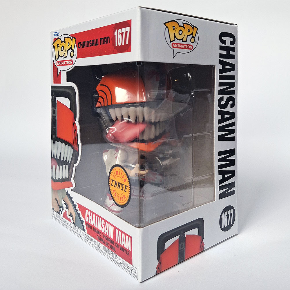 Funko Pop Chainsaw Man #1677 Chase Edition Anime Vinyl Figure | Rare Manga Collectible