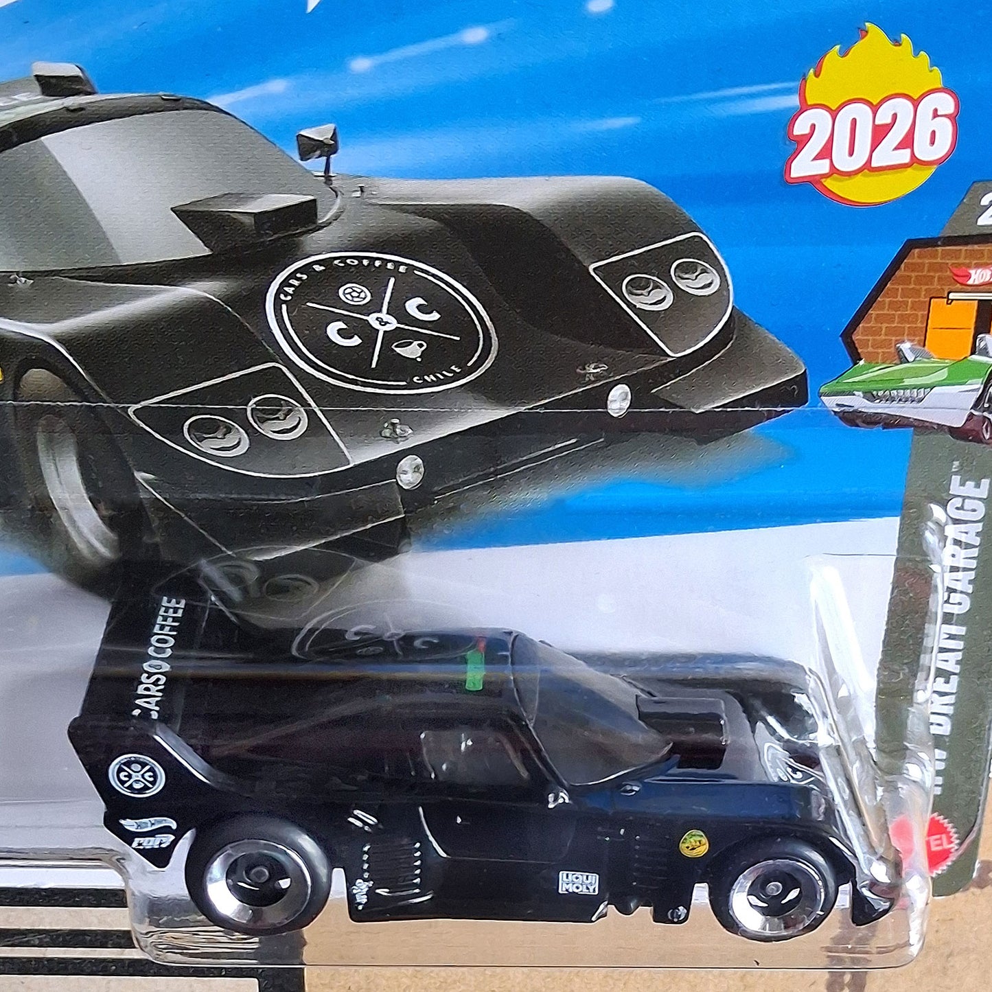 Hot Wheels La Liebre Black Custom Race Car Die-Cast Model 1:64 HW Dream Garage