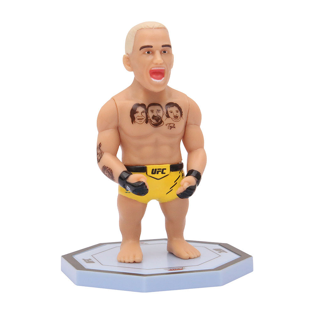 UFC Octagon Fighters Charles Oliveira Figure – MMA Collectible Action Toy 6cm | UFC Fan Gift