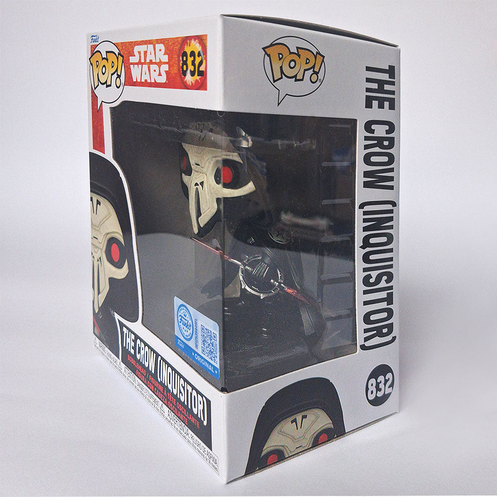 Funko Pop The Crow (Inquisitor) #832 Star Wars Vinyl Bobblehead | Dark Side Collectible Figure