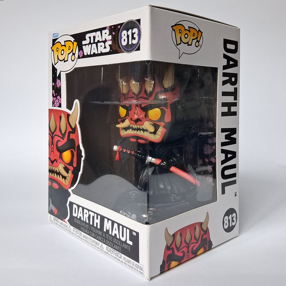 Funko Pop Darth Maul #813 Star Wars Figure | Sith Lord Vinyl Bobble-Head Collectible