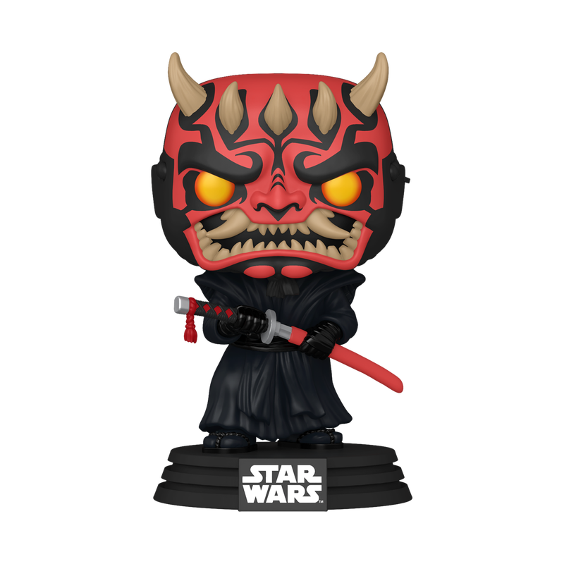 Funko Pop Darth Maul #813 Star Wars Figure | Sith Lord Vinyl Bobble-Head Collectible