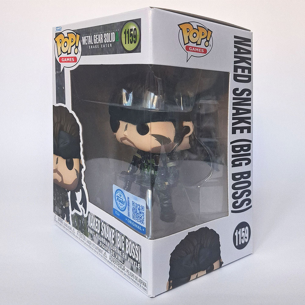 Funko Pop Naked Snake (Big Boss) #1159 Metal Gear Solid Vinyl Figure | Snake Eater Game Collectible