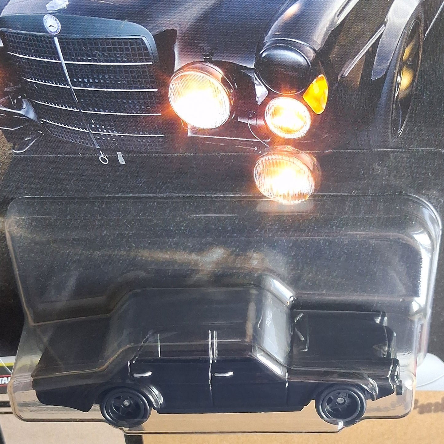 Hot Wheels Premium Mercedes-Benz 300 SEL 6.8 AMG Thrill Climbers 1:64 Diecast