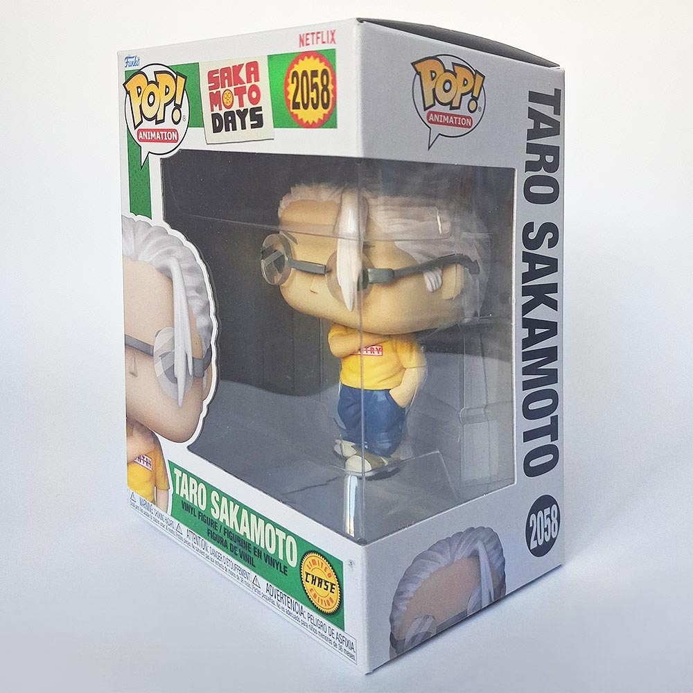 Funko Pop Taro Sakamoto #2058 Chase Edition Vinyl Figure | Sakamoto Days Anime Collectible