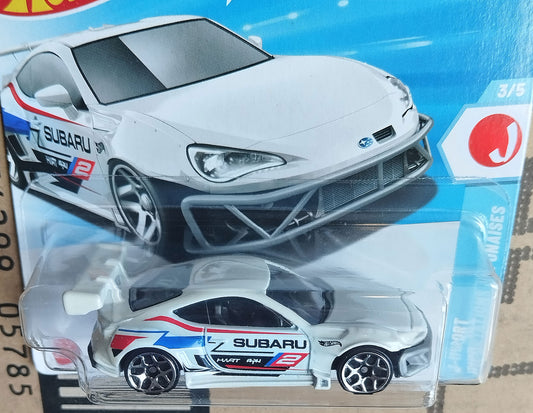 Hot Wheels Subaru BRZ White J-Imports 1:64 Diecast Model 2025