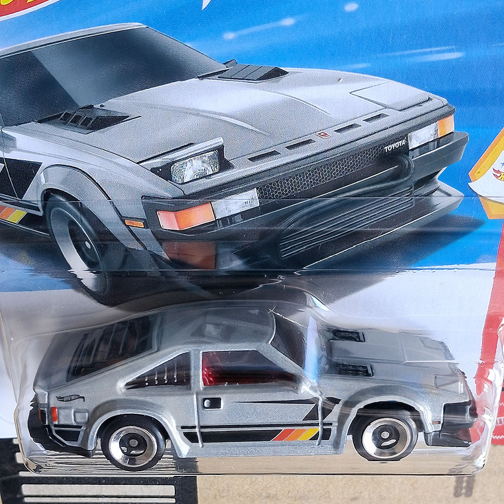 Hot Wheels ’82 Toyota Supra Silver Retro Japanese Diecast Car 2026