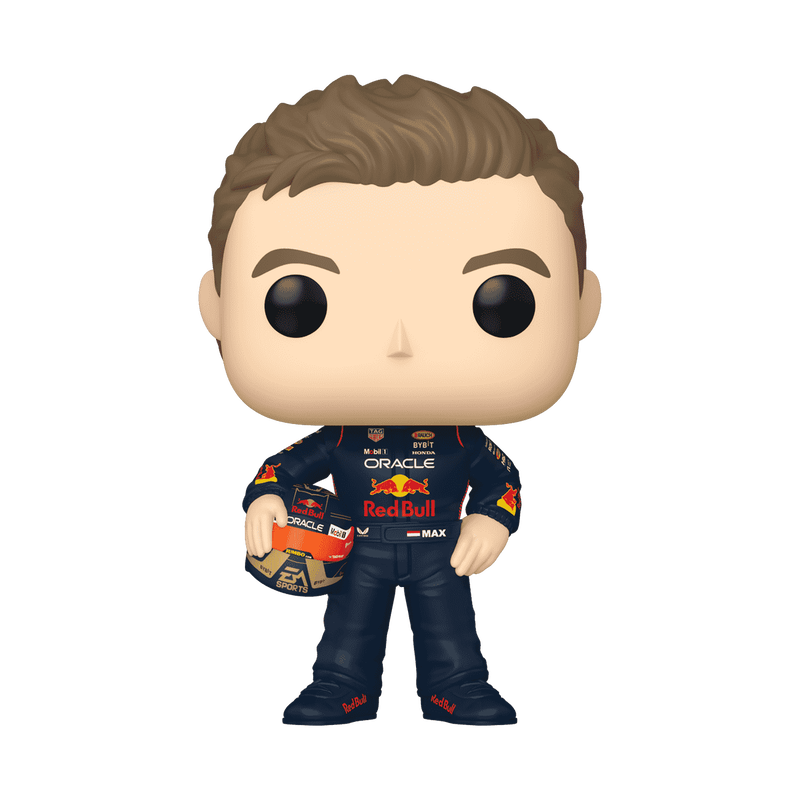 Funko Pop Max Verstappen #08 Oracle Red Bull Racing Vinyl Figure | Formula 1 F1 Collectible