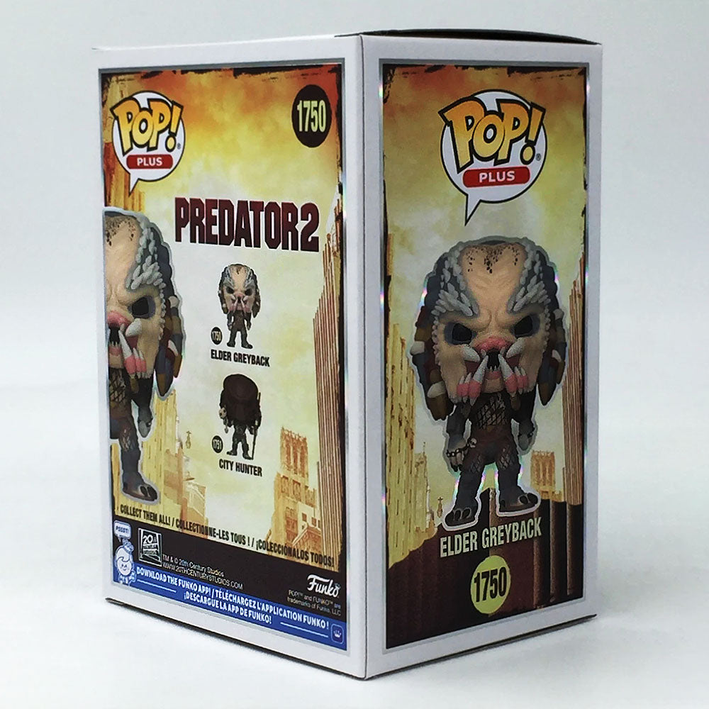 Funko Pop Plus Elder Greyback #1750 Predator 2 Vinyl Figure | Sci-Fi Movie Collectible