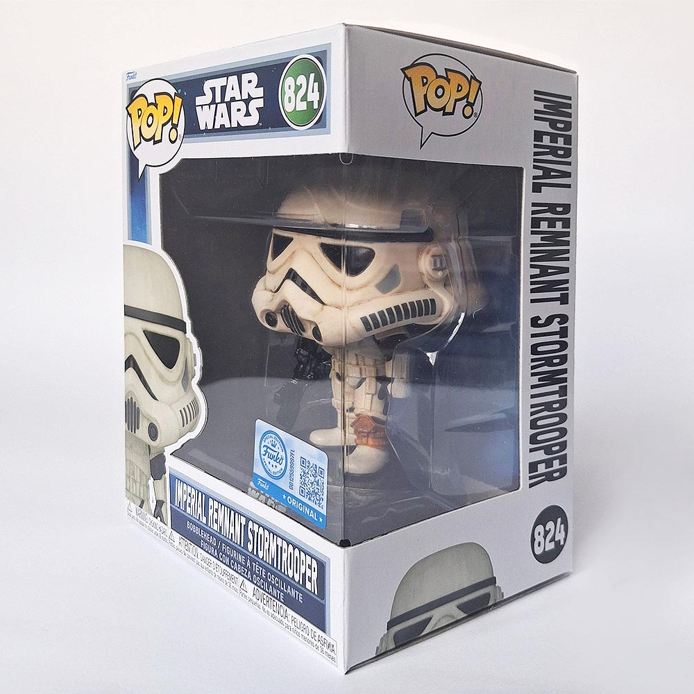 Funko Pop Imperial Remnant Stormtrooper #824 Star Wars Exclusive Vinyl Figure | Mandalorian Collectible