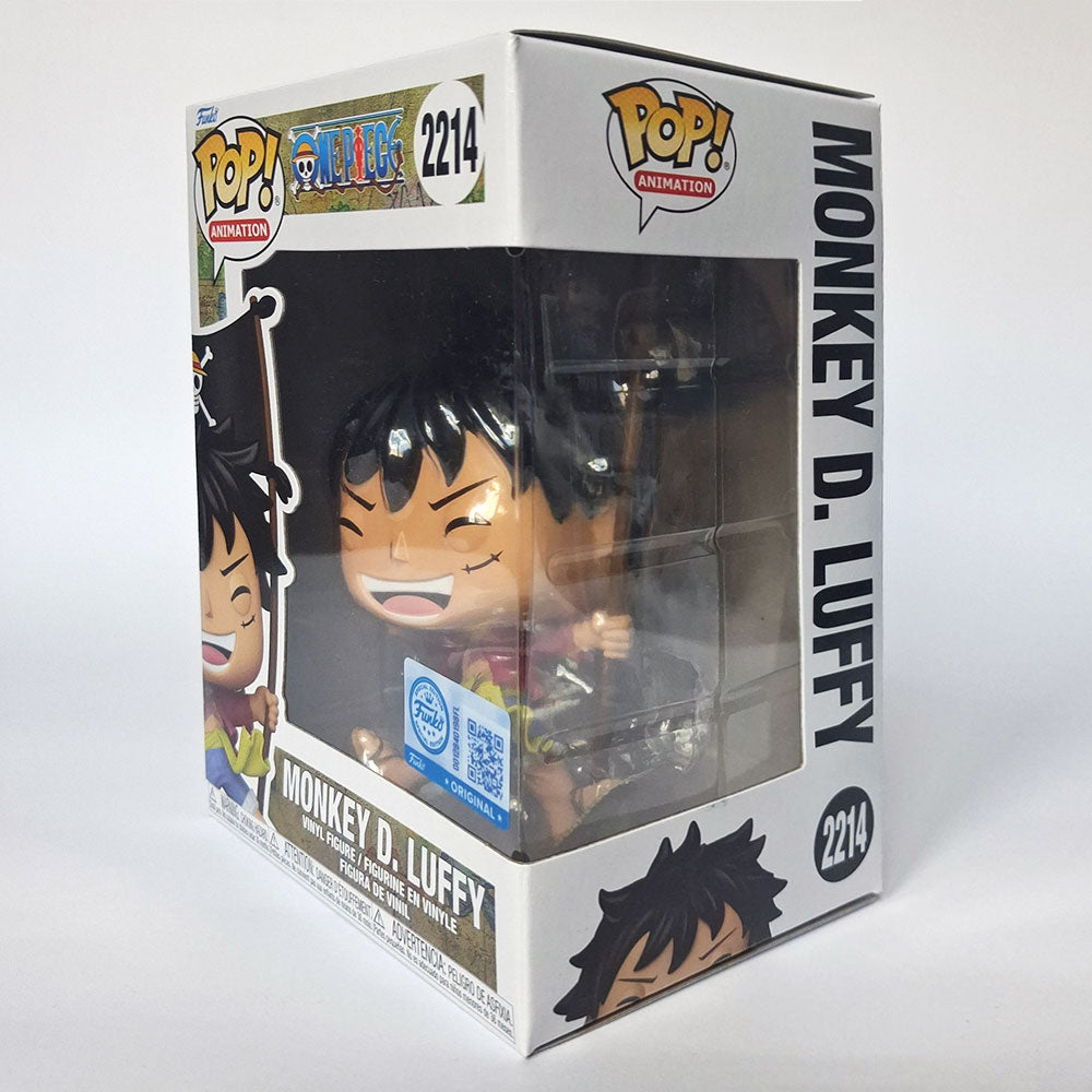 Funko Pop Monkey D. Luffy #2214 One Piece Vinyl Figure | Anime Collectible Pirate Captain