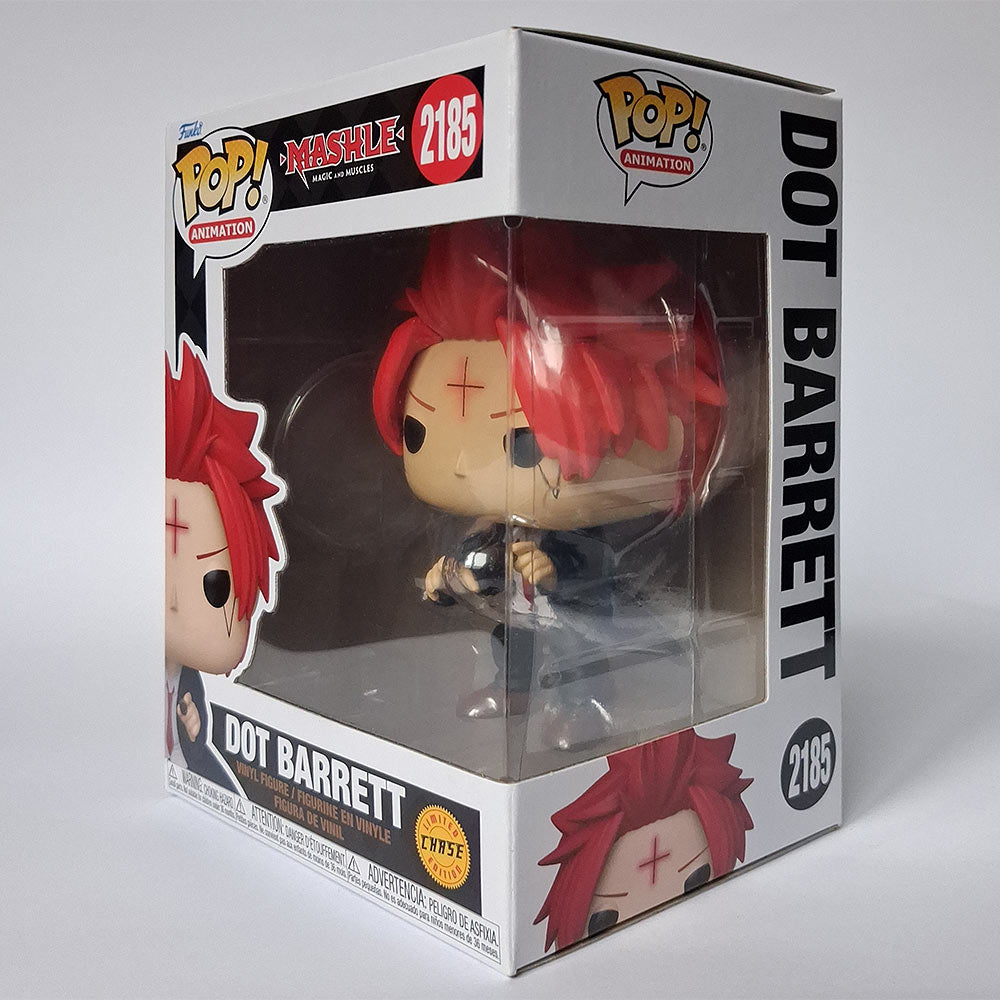 Funko Pop Dot Barrett #2185 Mashle Chase Figure | Rare Anime Vinyl Collectible