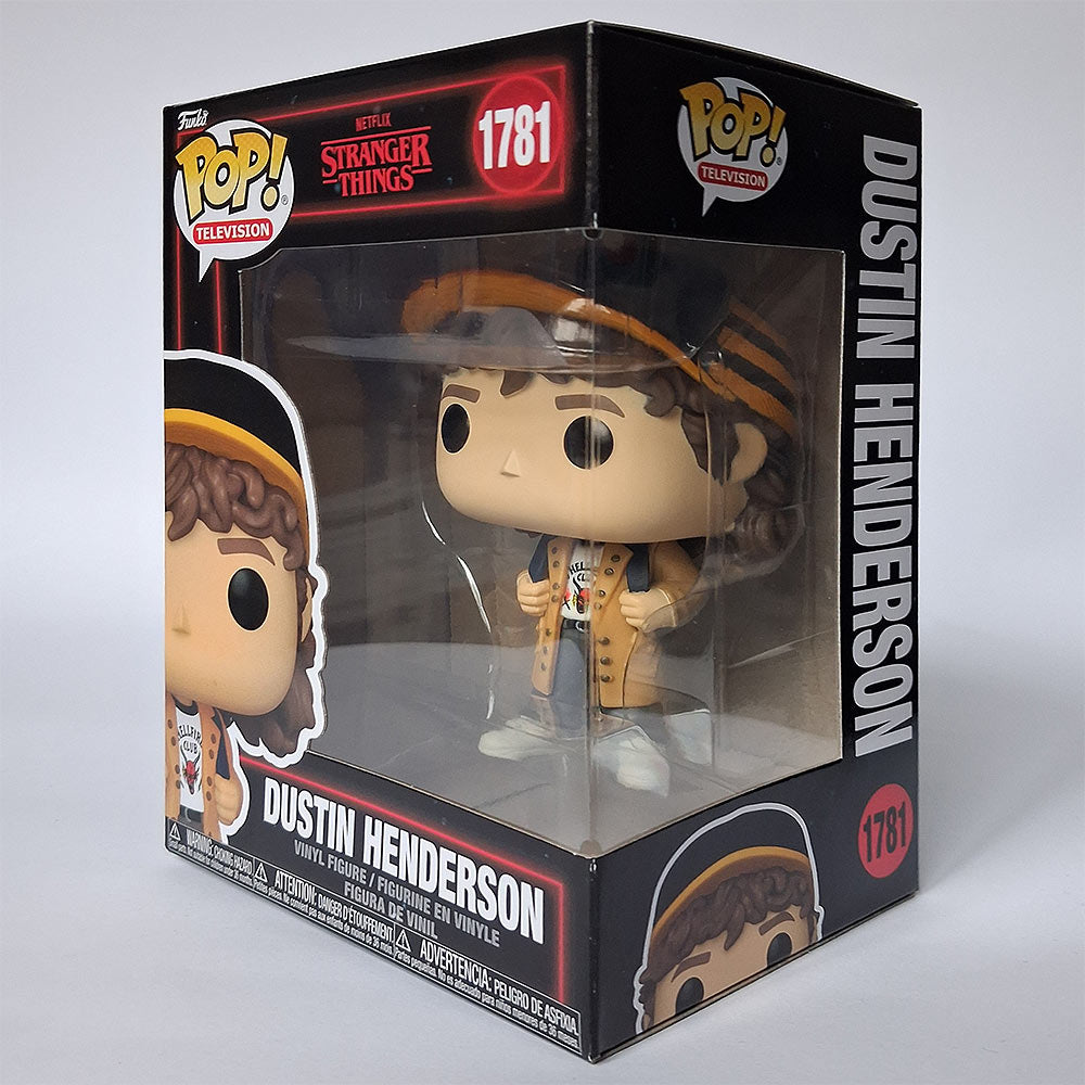 Funko Pop Dustin Henderson #1781 Stranger Things Figure | Netflix Vinyl Collectible