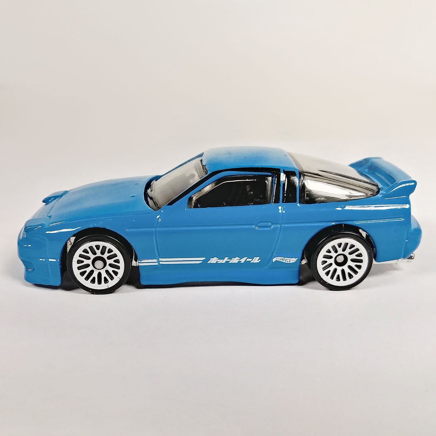 Hot Wheels 1996 Nissan 180SX Type X Blue JDM Drift Car 1:64 Scale Model