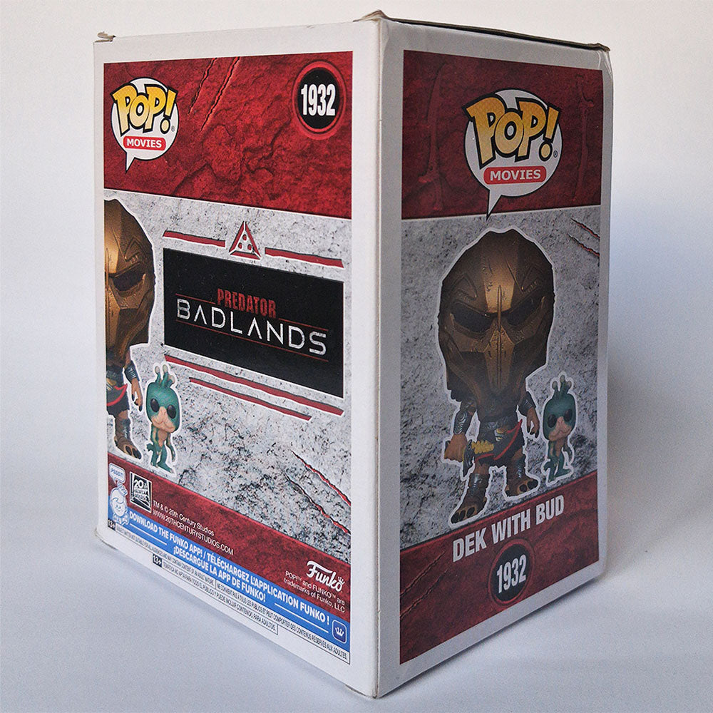 Funko Pop Predator Dek with Bud #1932 Figure | Badlands Movie Collectible Figure