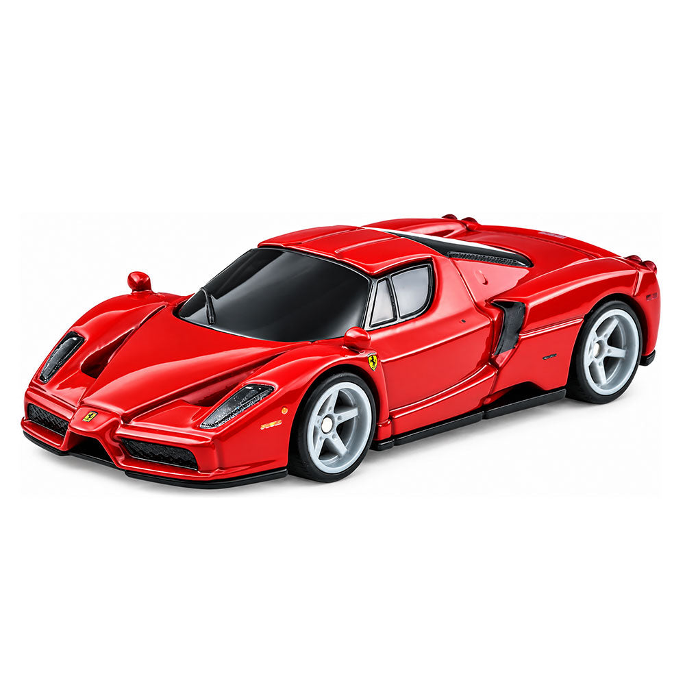 Hot Wheels Premium Enzo Ferrari Red Diecast 1/64 Scale Model | Italian Icon Rare Collectible Sports Car