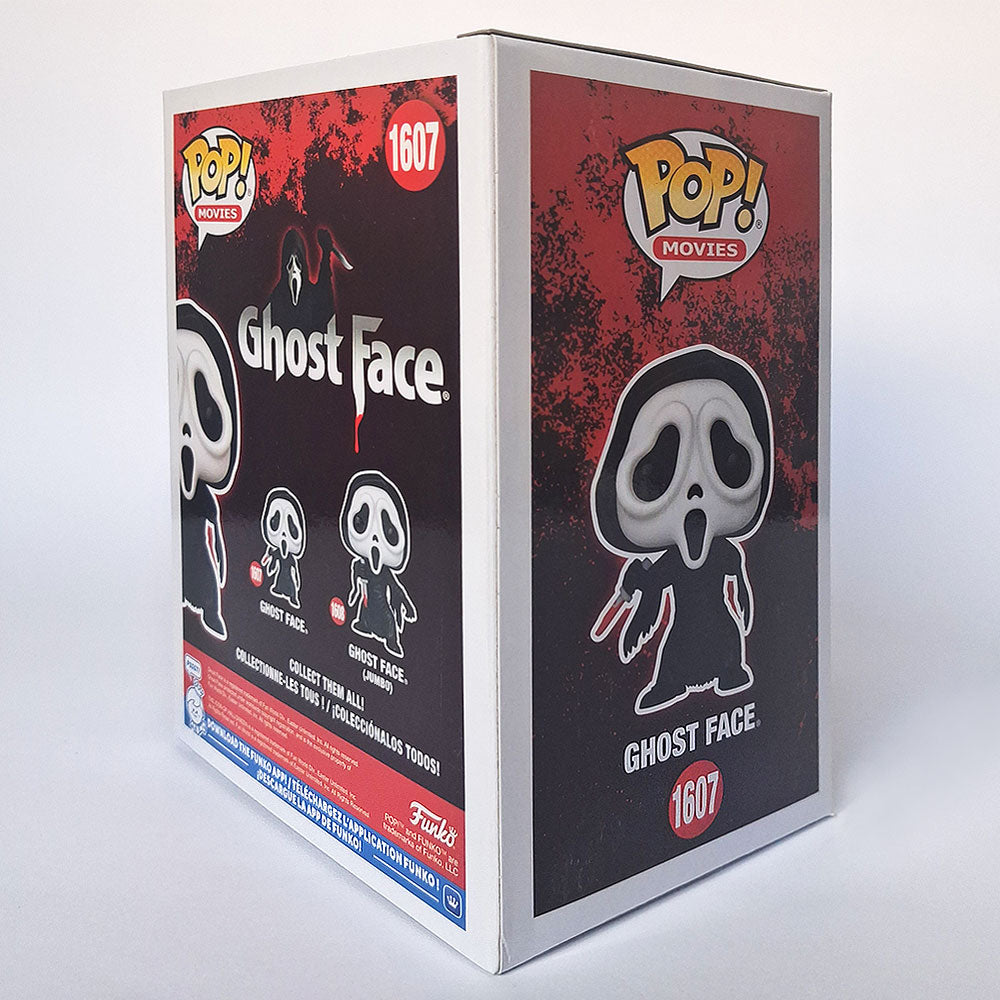 Funko Pop Ghost Face #1607 Glow in the Dark Vinyl Figure | Scream Horror Movie Collectible