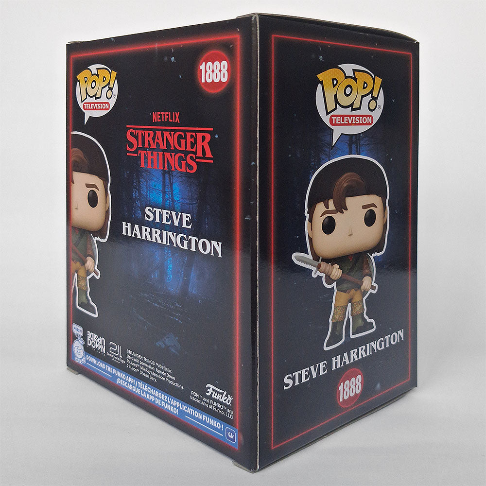 Funko Pop Stranger Things Steve Harrington #1888 Collectible Vinyl Figure |  Gift Idea for Collector or Fan