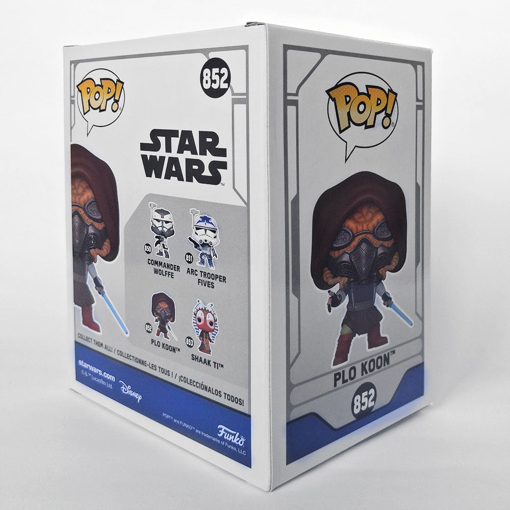 Funko Pop Star Wars Plo Koon #852 Glow in the Dark | Jedi Collectible Vinyl Figure