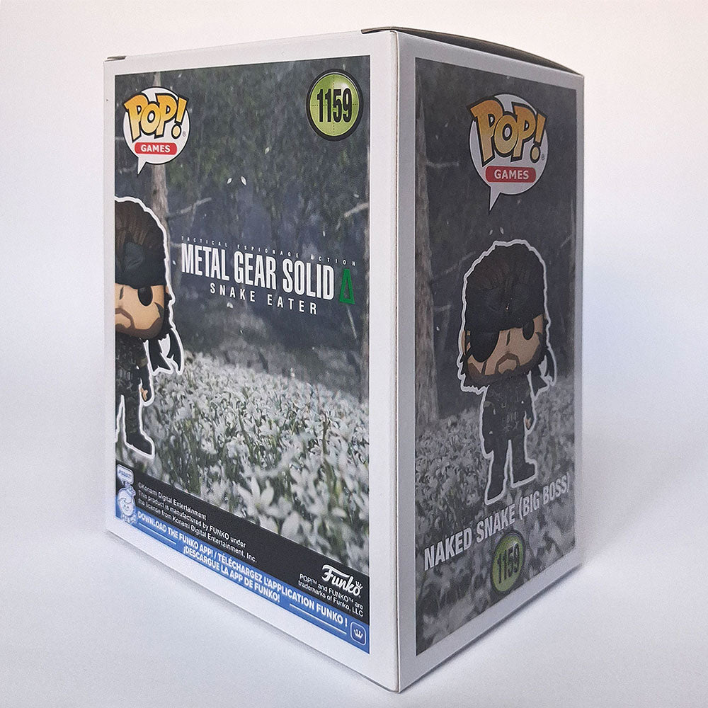Funko Pop Naked Snake (Big Boss) #1159 Metal Gear Solid Vinyl Figure | Snake Eater Game Collectible