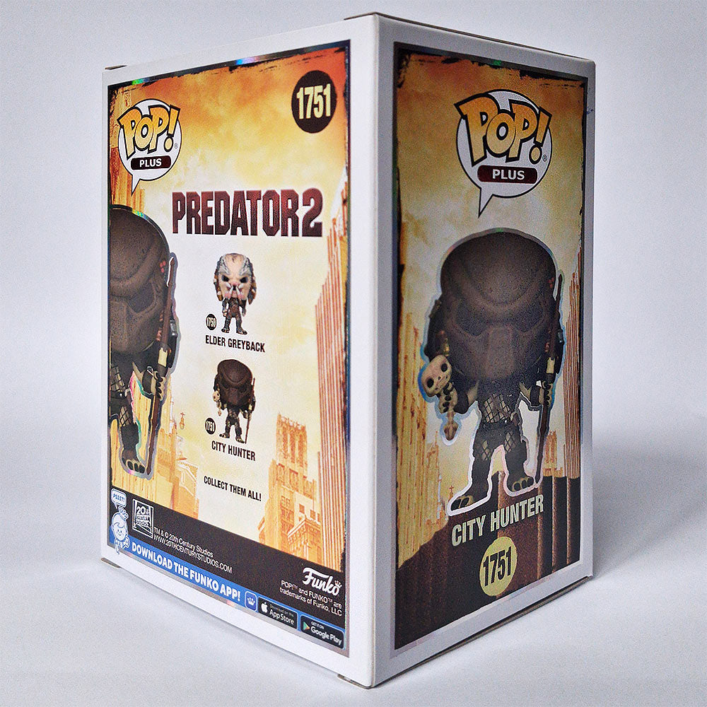 Funko Pop City Hunter #1751 Predator 2 Figure | Sci-Fi Horror Vinyl Collectible