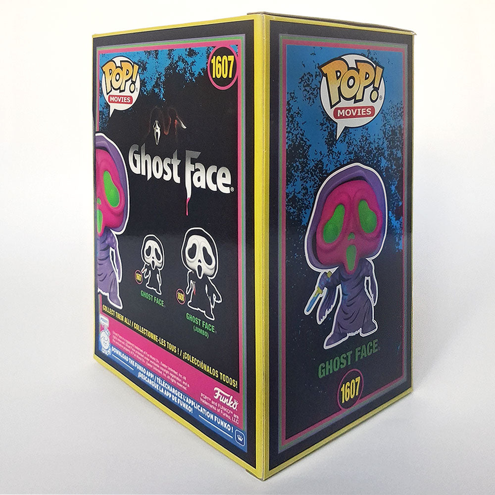 Funko Pop Ghost Face #1607 Neon Blacklight Vinyl Figure | Scream Horror Movie Collectible