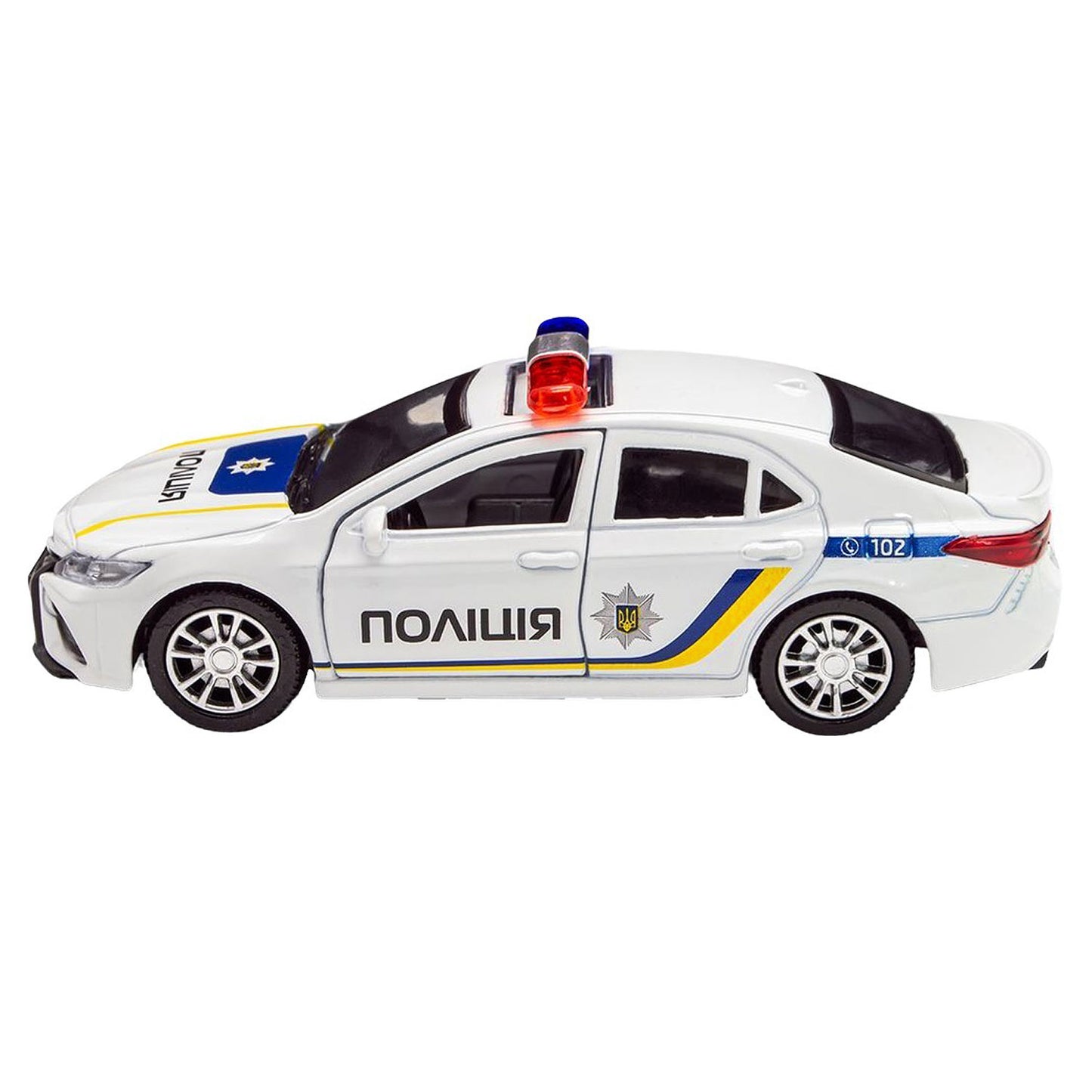 Toyota Camry Ukrainian Police Car Official Licensed Diecast 1/43 Scale Metal Model