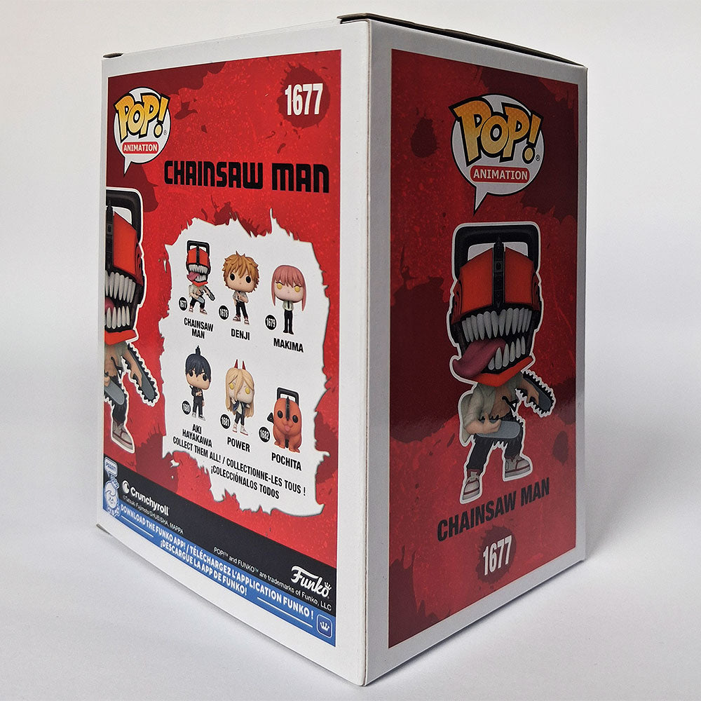 Funko Pop Chainsaw Man #1677 Chase Edition Anime Vinyl Figure | Rare Manga Collectible
