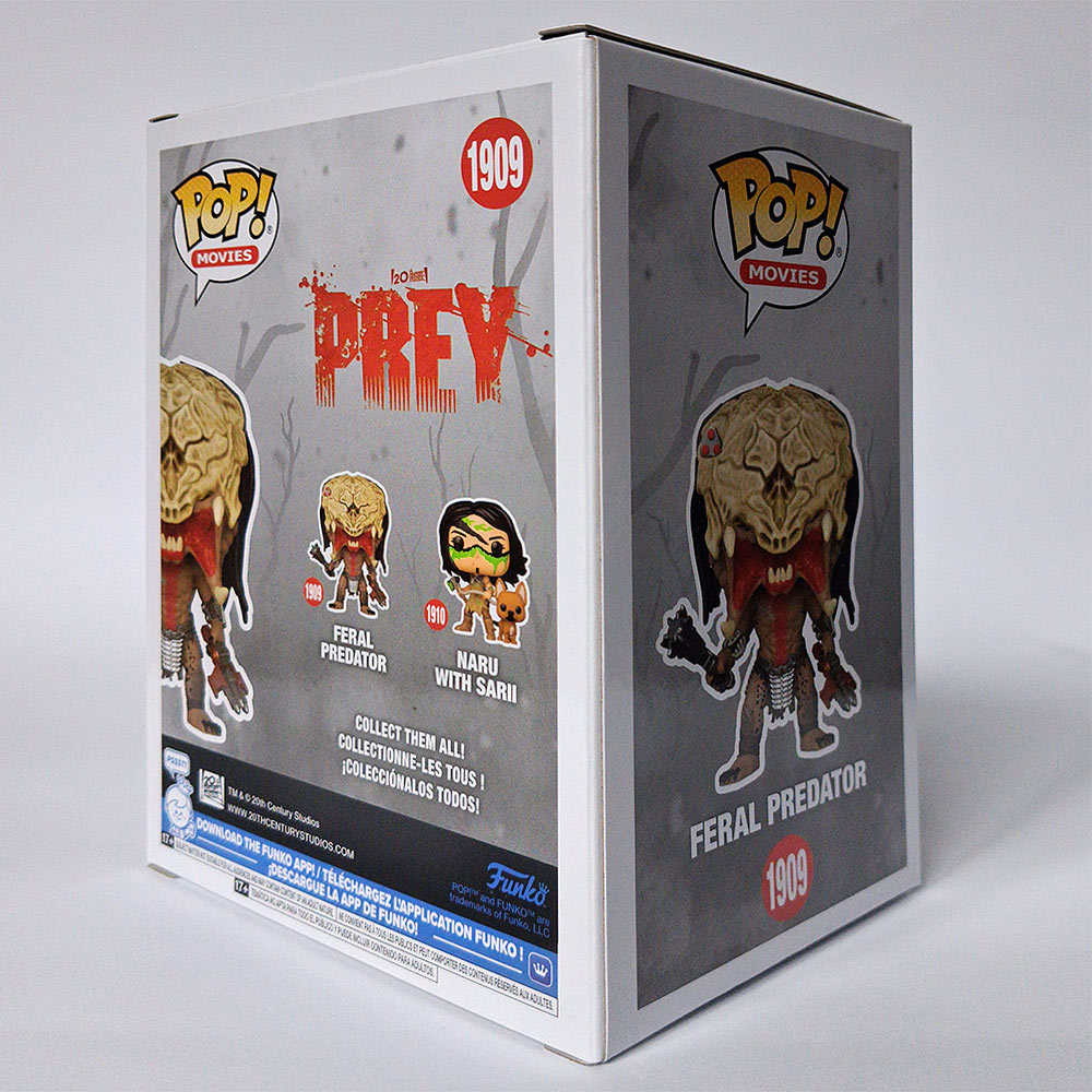 Funko Pop Feral Predator #1909 Prey Figure | Sci-Fi Horror Vinyl Collectible