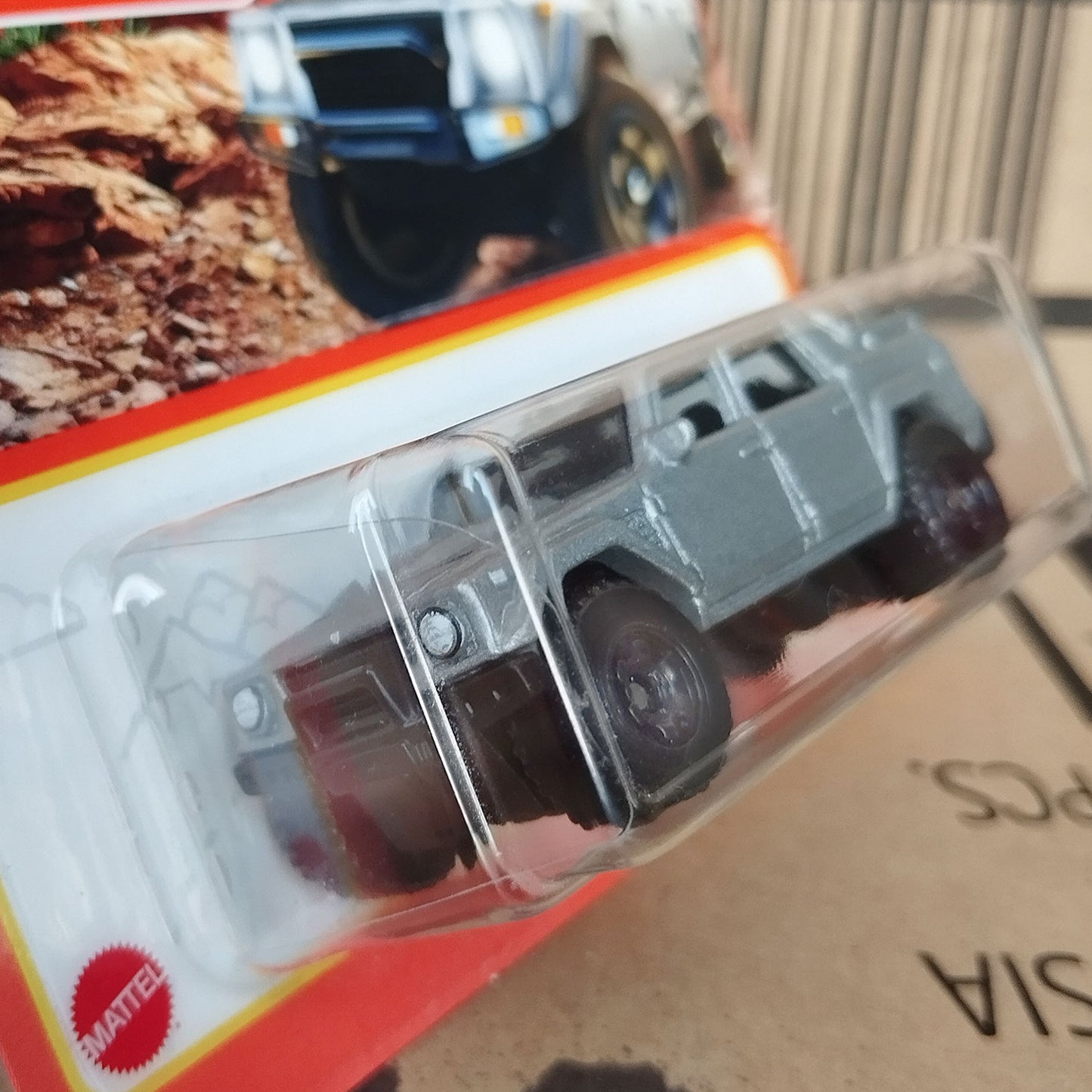Matchbox Lamborghini LM002 Silver Diecast Model SUV 1:64 Collector