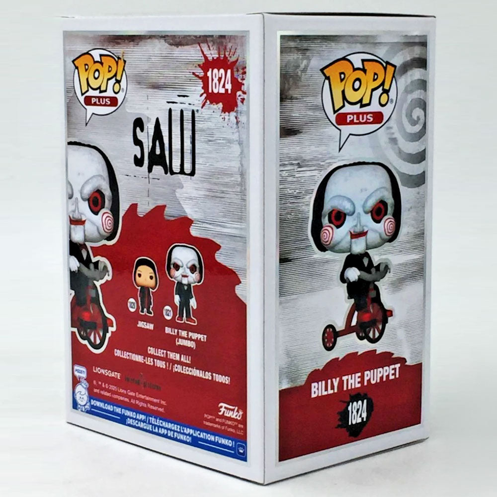 Funko Pop Plus Billy the Puppet #1824 SAW Vinyl Figure | Horror Movie Collectible