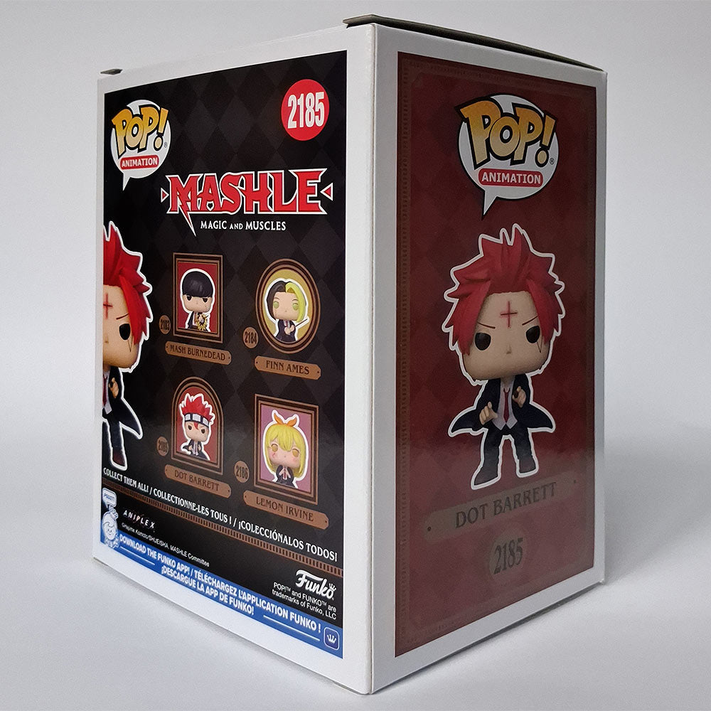 Funko Pop Dot Barrett #2185 Mashle Chase Figure | Rare Anime Vinyl Collectible