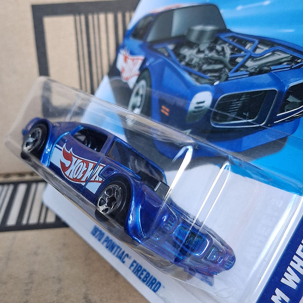 Hot Wheels 1970 Pontiac Firebird Blue Team Wheels Diecast Car 2026