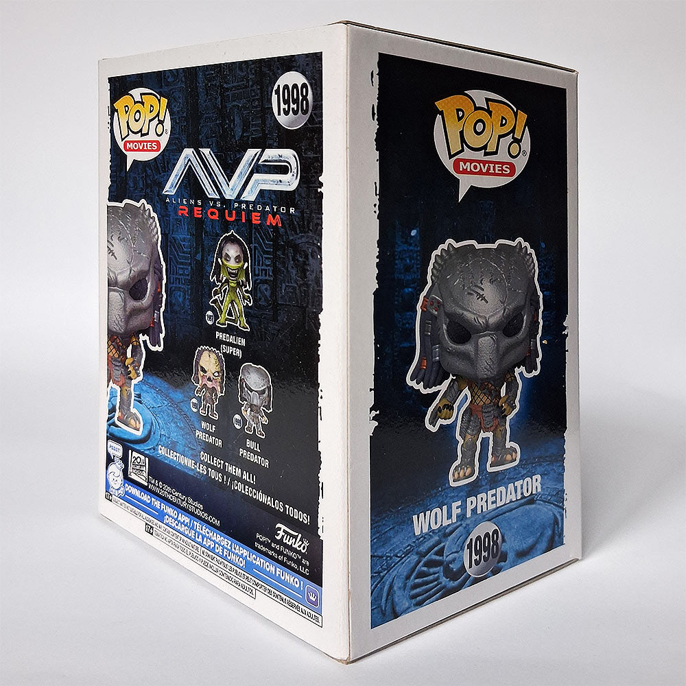Funko Pop Chase Wolf Predator #1998 AVP Requiem Figure | Rare Sci-Fi Horror Collectible