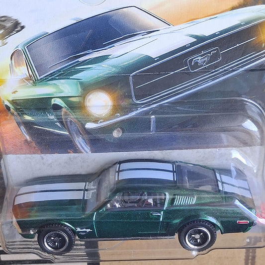 Matchbox The Movie 1968 Ford Mustang Fastback Green Diecast Car 1:64 2025