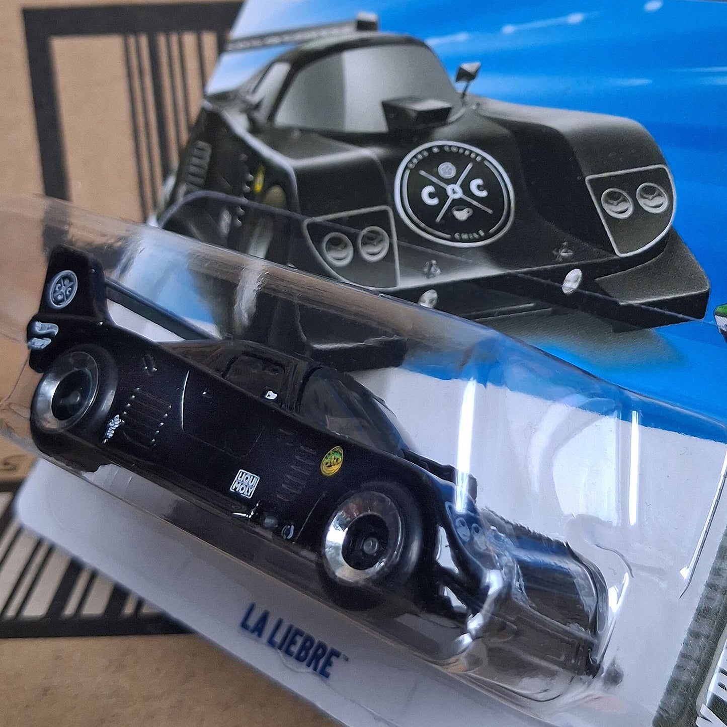 Hot Wheels La Liebre Black Custom Race Car Die-Cast Model 1:64 HW Dream Garage