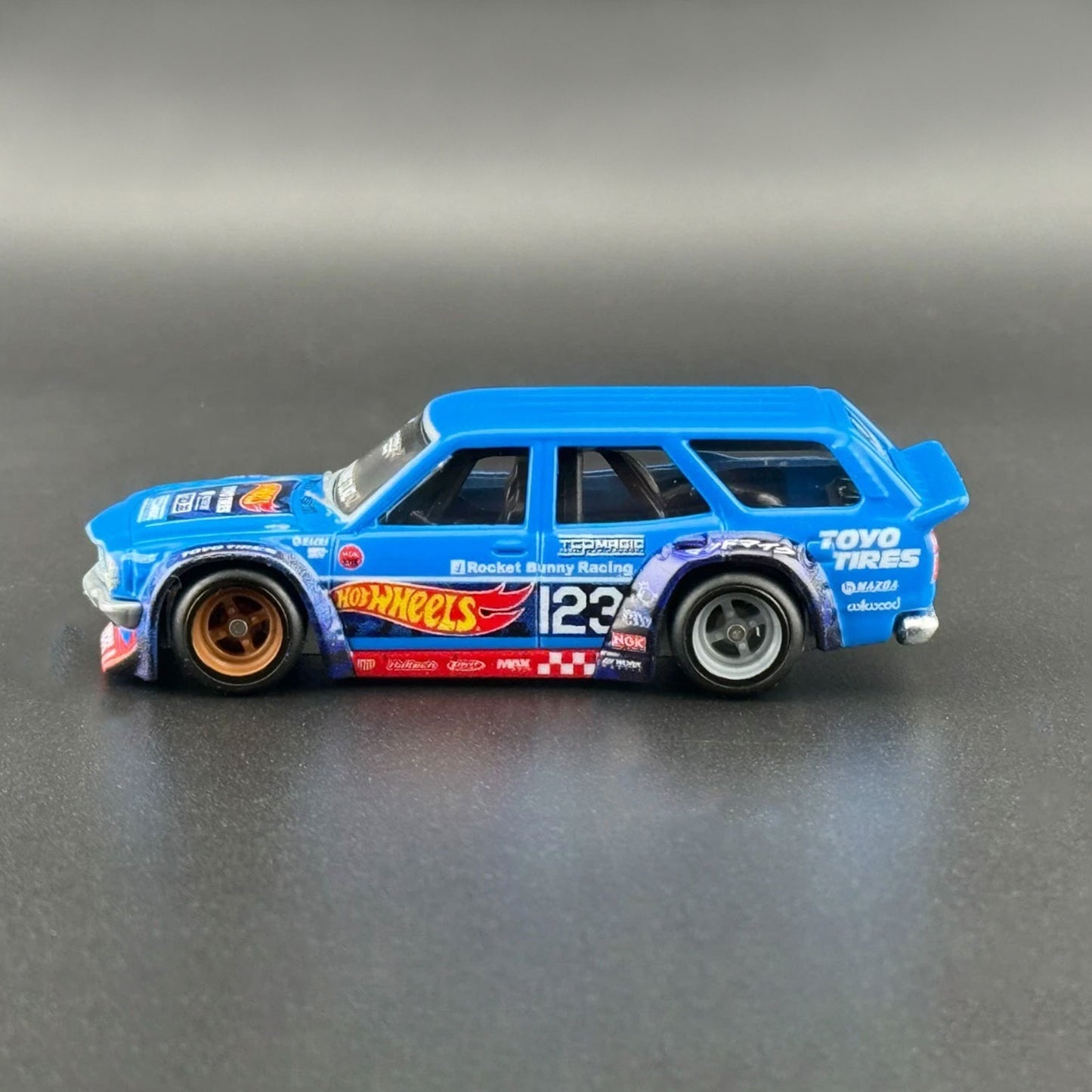 Hot Wheels Premium Mad Mike Mazda RX-3 Wagon Ronin Run II Car Culture 1:64 Die-Cast Model