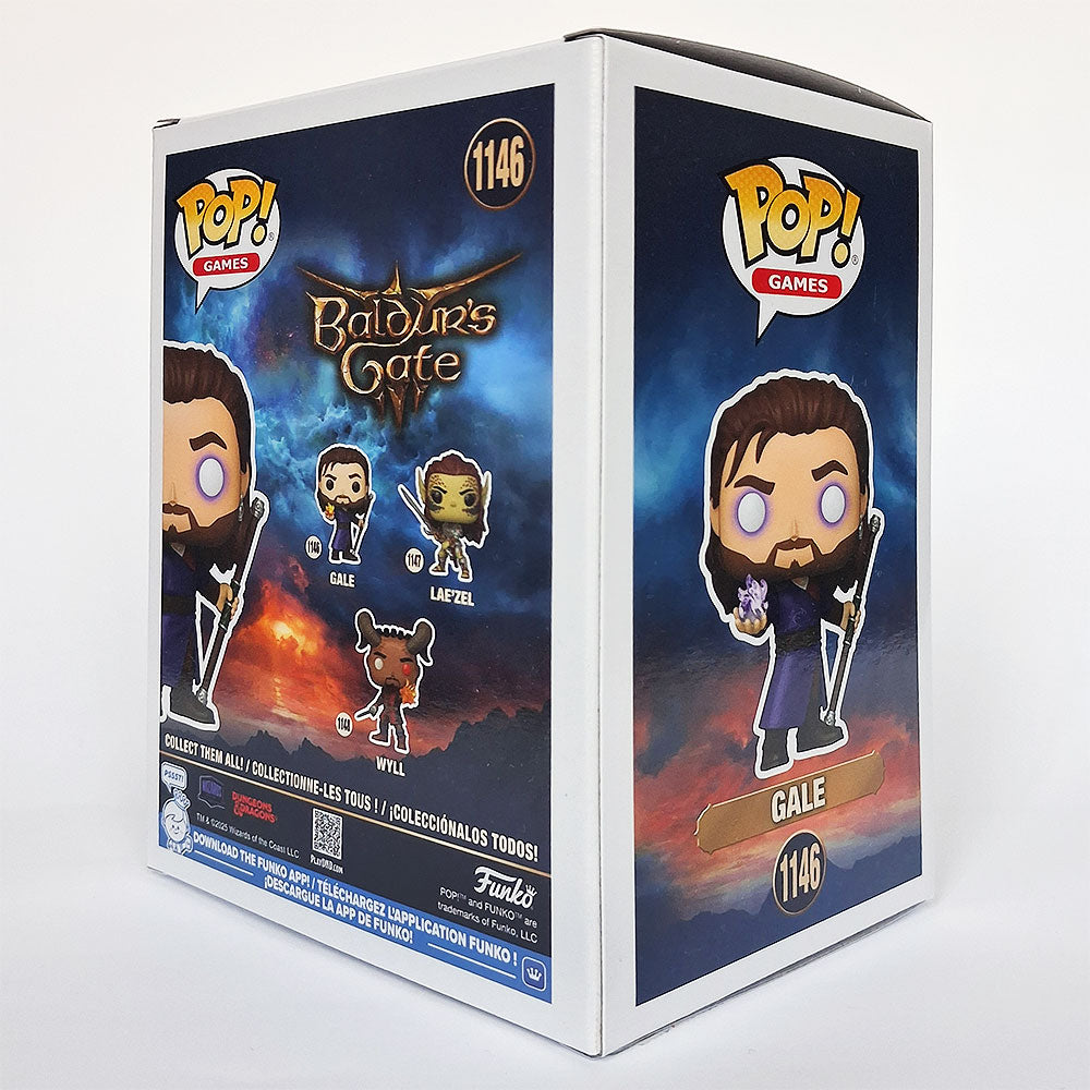 Funko Pop Gale #1146 Glow Chase Baldur’s Gate 3 | Rare Gaming Vinyl Collectible Figure
