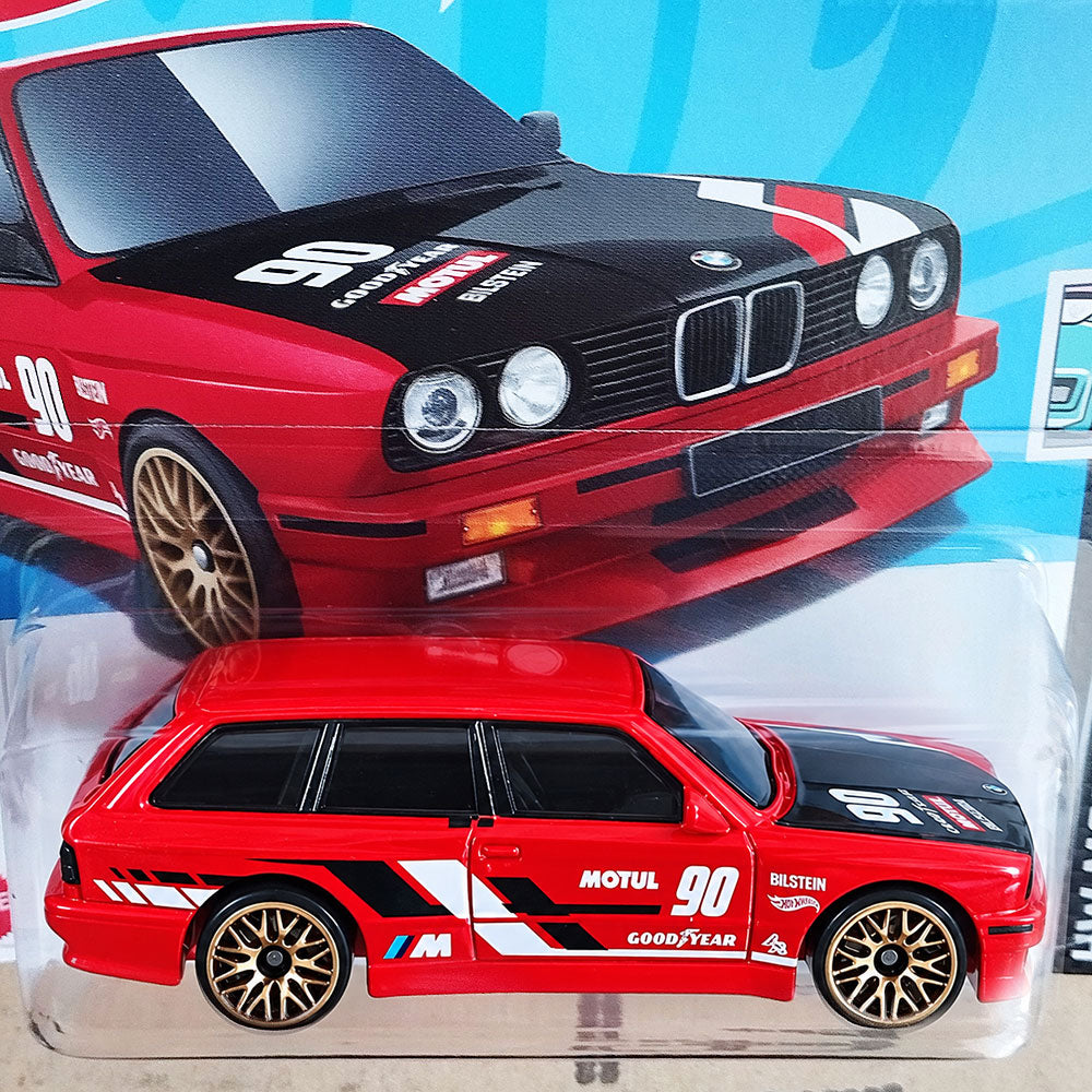 Hot Wheels BMW M3 Wagon Red Race Car 1:64 Scale Die-Cast Model