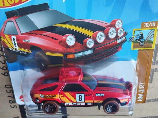 Hot Wheels Porsche 928S Safari Red HW Dirt 1:64 Diecast Model 2025