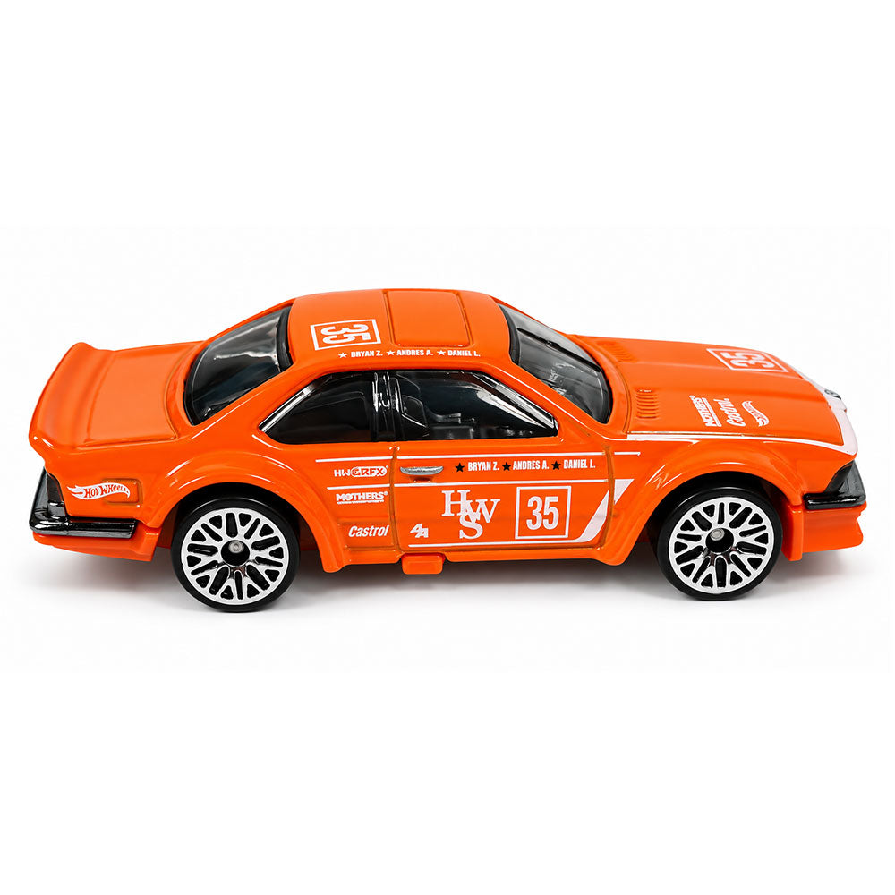 Hot Wheels BMW 635 CSi Orange 1:64 Scale Diecast Model | BMW Lover Gift