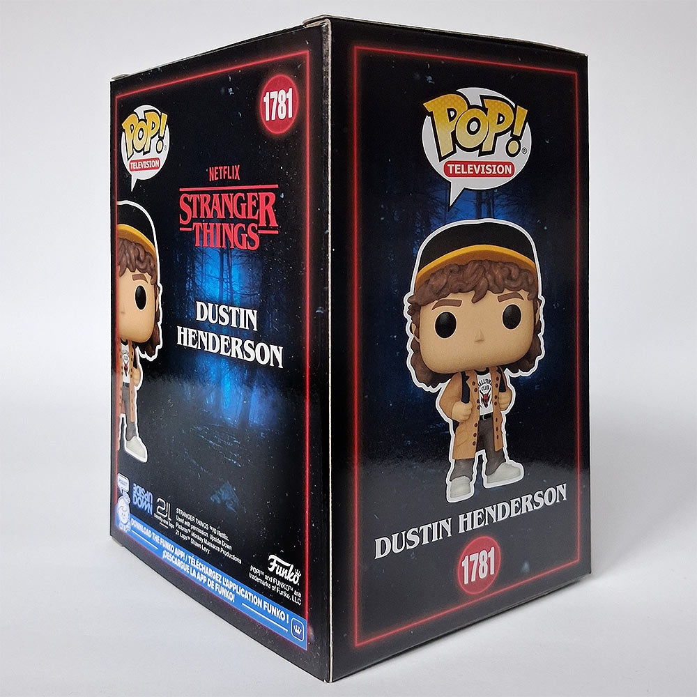 Funko Pop Dustin Henderson #1781 Stranger Things Figure | Netflix Vinyl Collectible