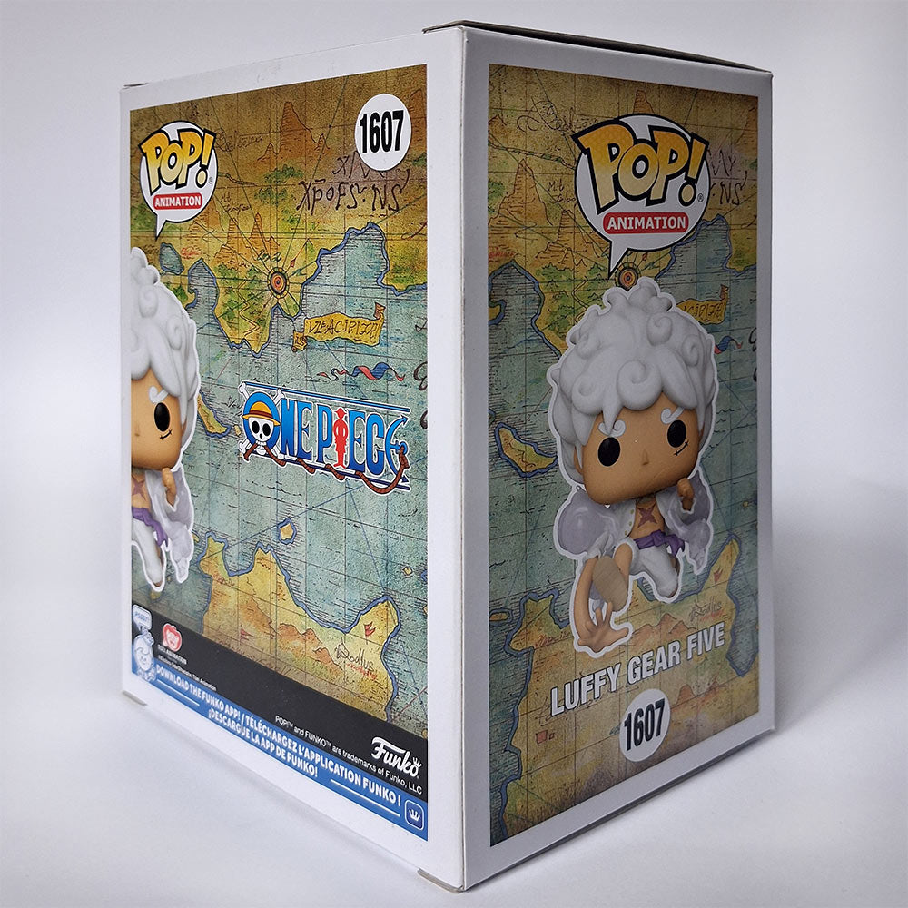 Funko Pop Chase Luffy Gear Five #1607 One Piece Glow Figure | Rare Anime Collectible