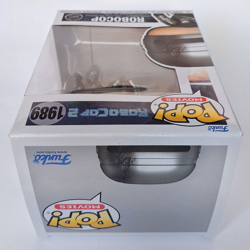 Funko Pop RoboCop #1989 Battle Damaged Chase | RoboCop 2 Limited Edition Collectible Vinyl Figure | Gift for Collector or Movie Fan