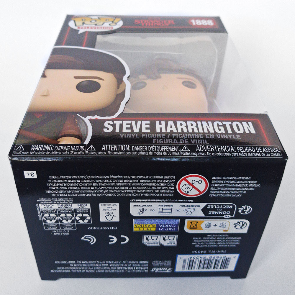 Funko Pop Stranger Things Steve Harrington #1888 Collectible Vinyl Figure |  Gift Idea for Collector or Fan