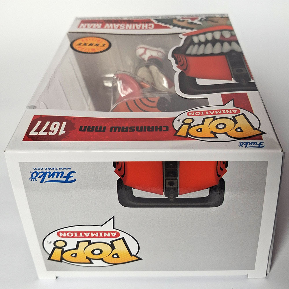Funko Pop Chainsaw Man #1677 Chase Edition Anime Vinyl Figure | Rare Manga Collectible