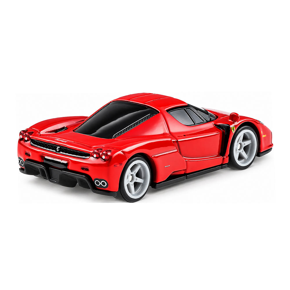 Hot Wheels Premium Enzo Ferrari Red Diecast 1/64 Scale Model | Italian Icon Rare Collectible Sports Car