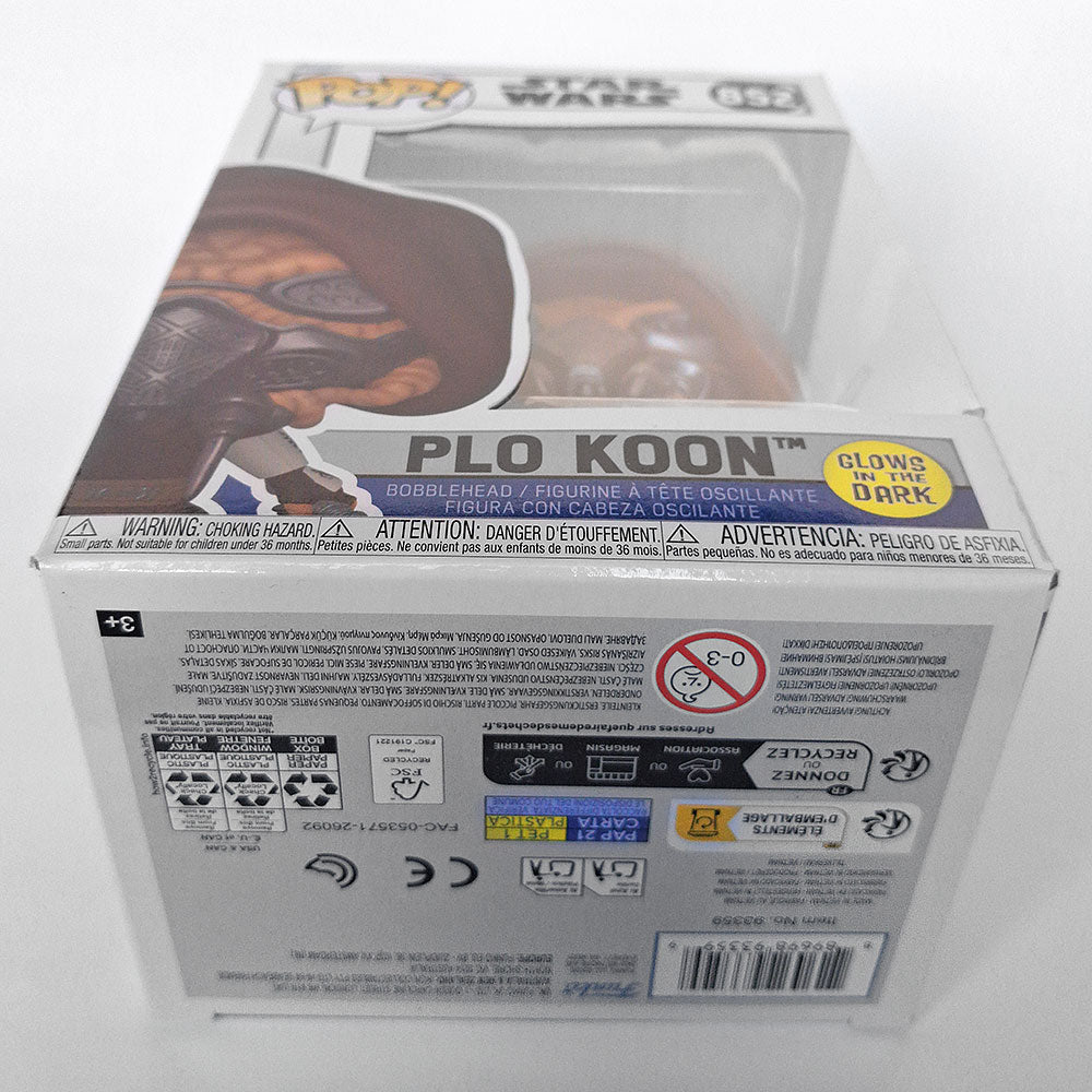 Funko Pop Star Wars Plo Koon #852 Glow in the Dark | Jedi Collectible Vinyl Figure