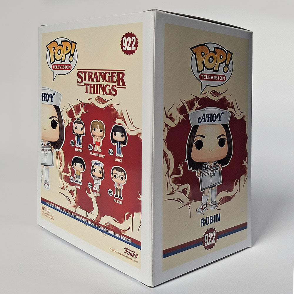 Funko Pop Robin #922 Stranger Things Vinyl Figure | Scoops Ahoy Collectible