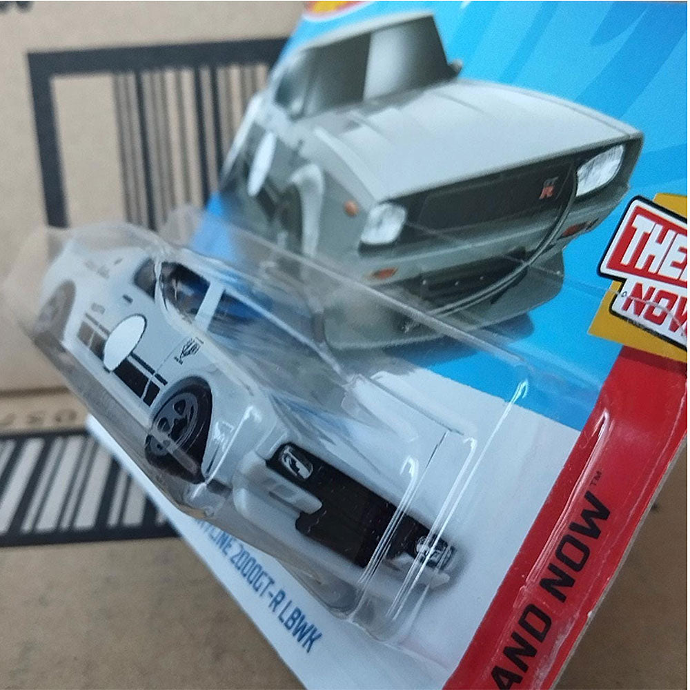 Hot Wheels Nissan Skyline 2000GT-R LBWK Liberty Walk Grey 1:64 Diecast Model